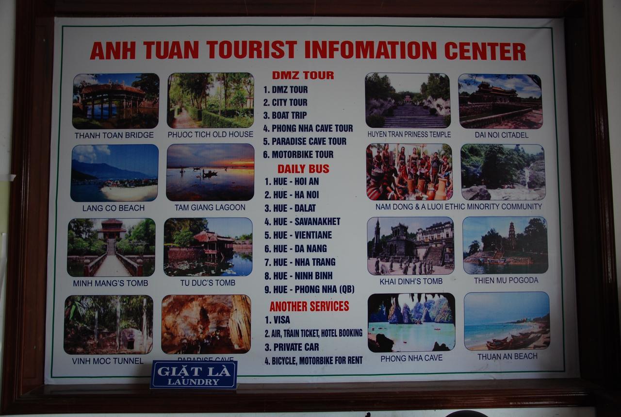 Anh Tuan Hotel Hué Eksteriør billede